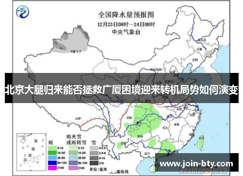 北京大腿归来能否拯救广厦困境迎来转机局势如何演变