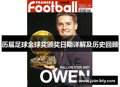 历届足球金球奖颁奖日期详解及历史回顾