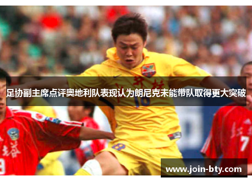 足协副主席点评奥地利队表现认为朗尼克未能带队取得更大突破 足协副主席点评奥地利队表现认为朗尼克未能带队取得更大突破